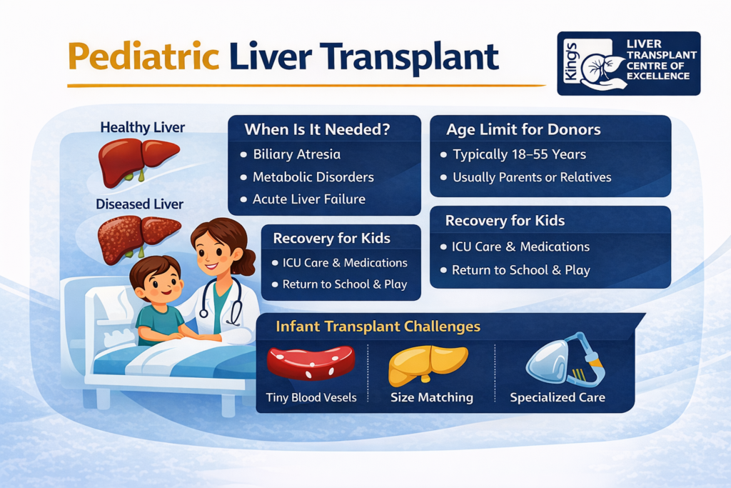 Pediatric liver transplant