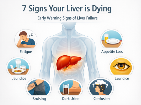 7 Signs Your Liver is Dying