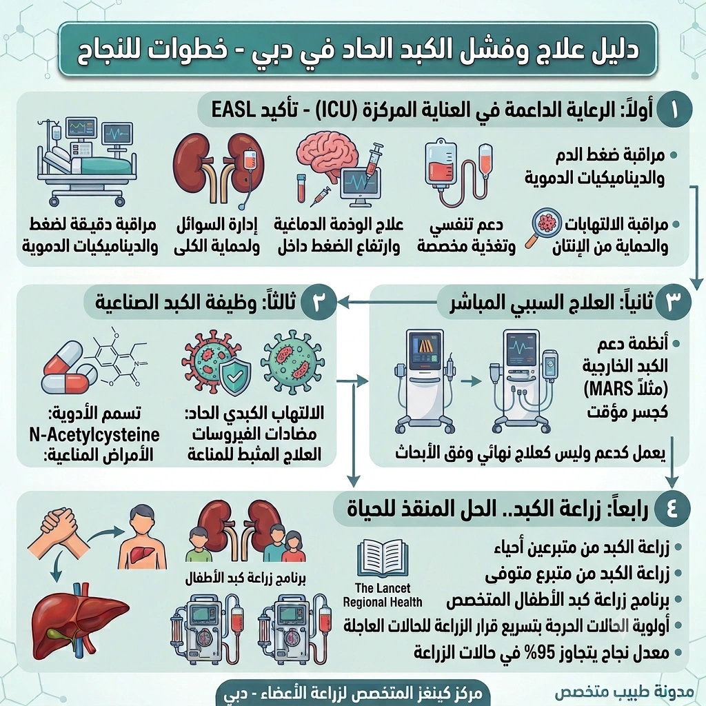 علاج فشل الكبد