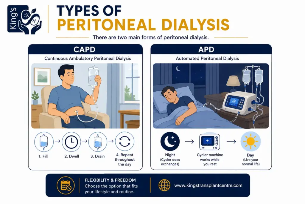 Types of Peritoneal Dialysis